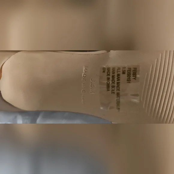 New Steve Madden Feisty Nude Size 9.5 - Picture 3 of 6